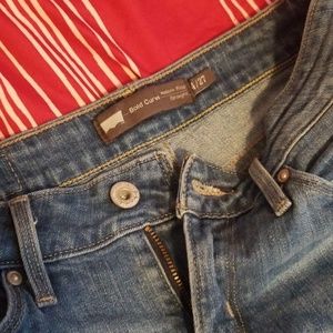 Levi's straight jeans